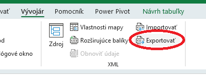 Obrázok 4: Export do XML Obrázok 4: Export do XML